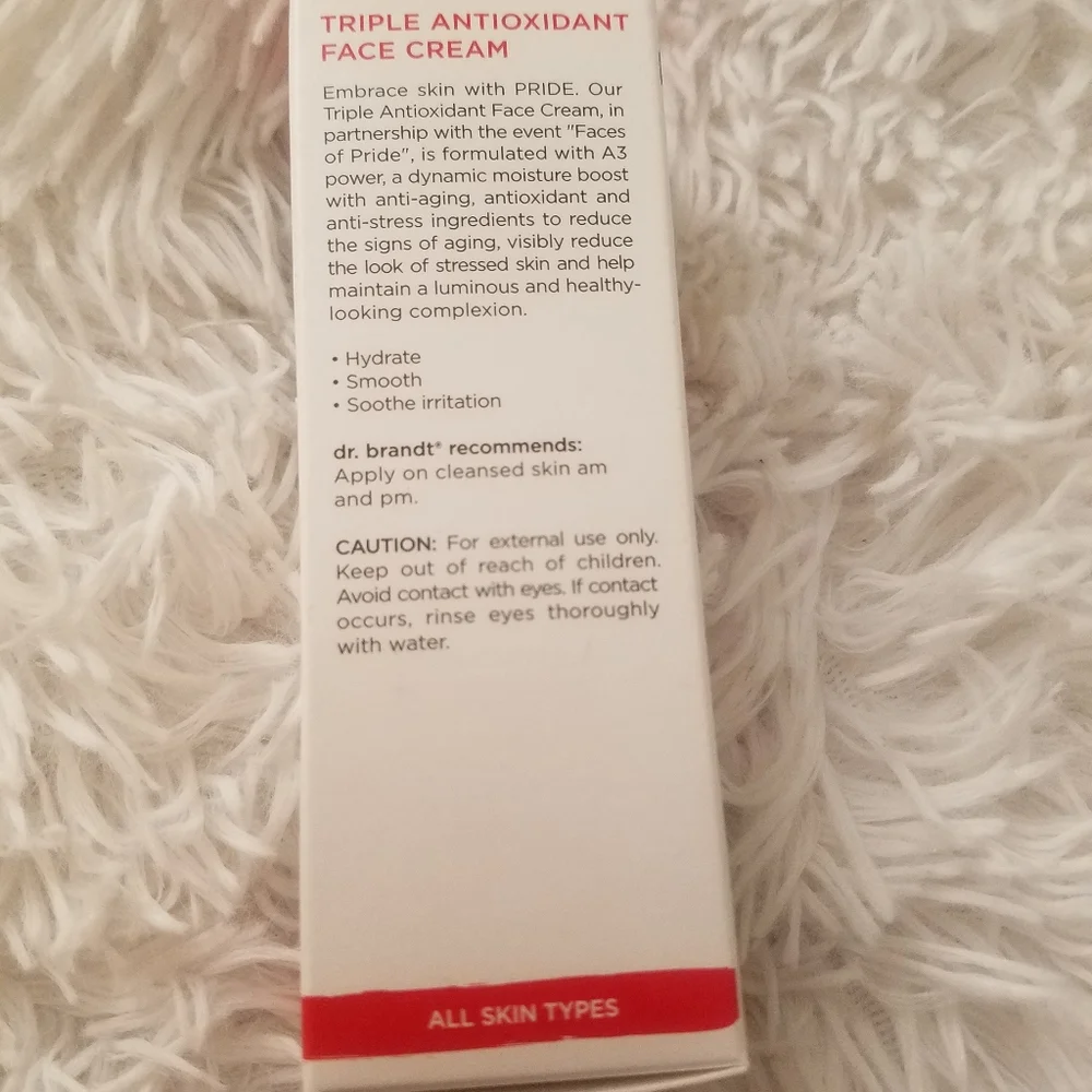 🆕 Dr. Brant Triple Antioxidant Face Cream